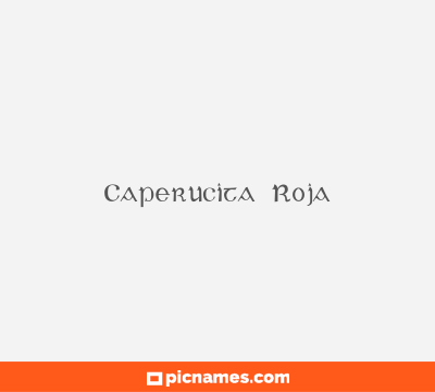 Caperucita Roja